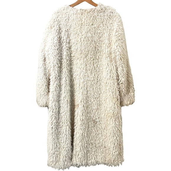 🛑SOLDREFORMATION Brixton Coat in Cream Size L - Picture 8 of 14